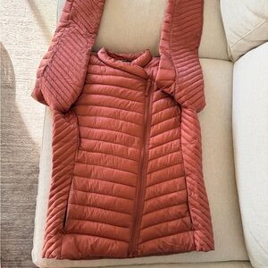 Women's Quilted Jacket - Rust